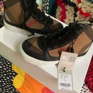 Children’s Burberry Sneakers